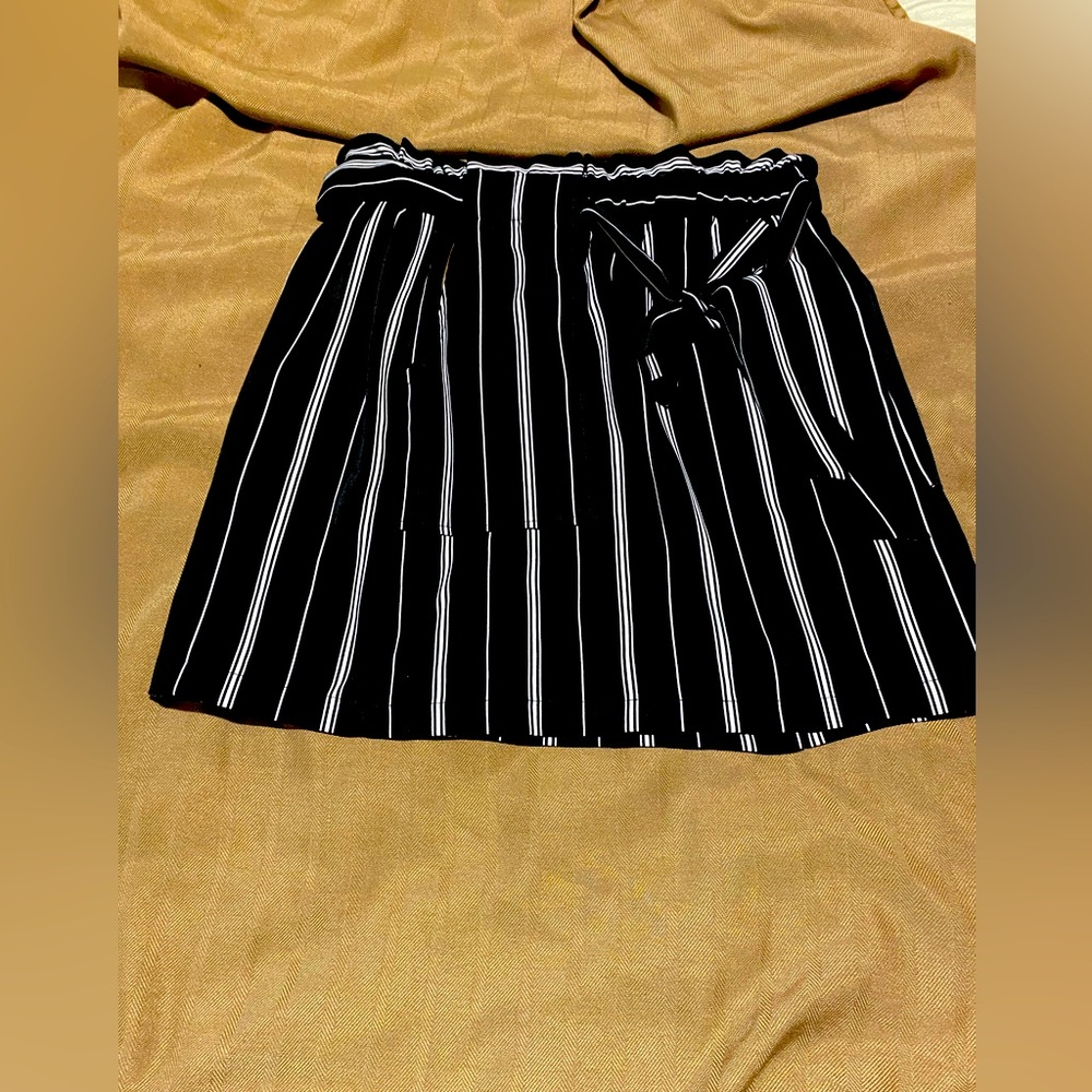 Black and white skirt